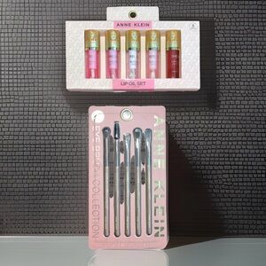 Anne Klein Lip Oil Set & Eye Brush Collection